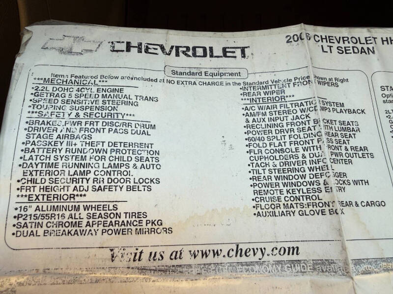 2006 Chevrolet HHR LT