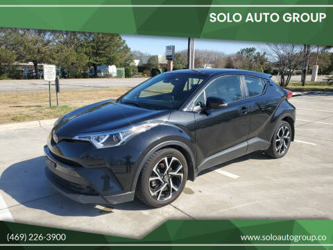 2019 Toyota C-HR for sale at Solo Auto Group in Mckinney TX