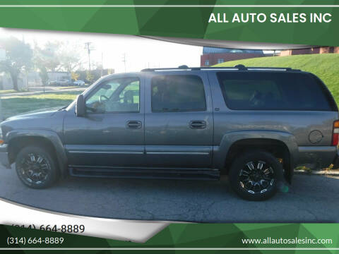 2002 Chevrolet Suburban for sale at ALL Auto Sales Inc in Saint Louis MO