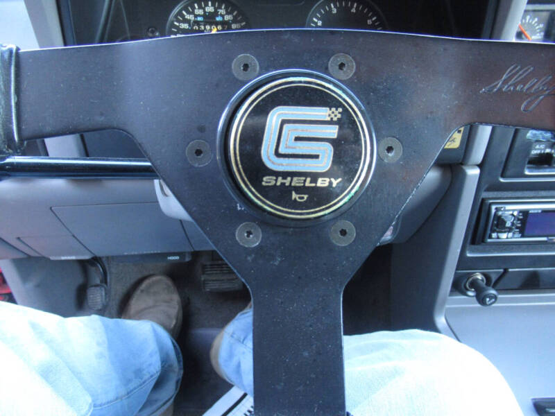 1989 Dodge Shadow Shelby CSX