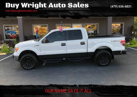 2013 Ford F-150 for sale at Buy Wright Auto Sales in Rogers AR