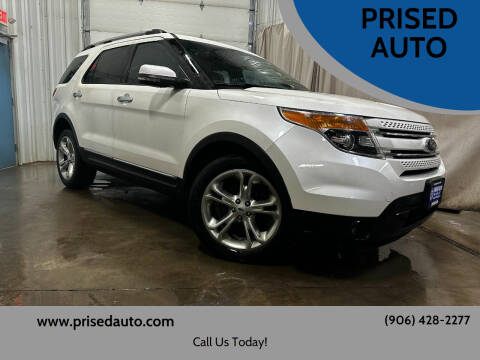 2013 Ford Explorer for sale at PRISED AUTO in Gladstone MI