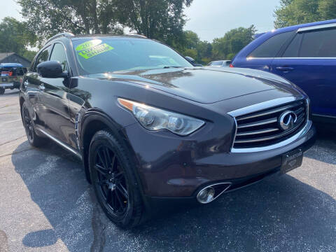 2013 Infiniti FX37 for sale at Budjet Cars in Michigan City IN