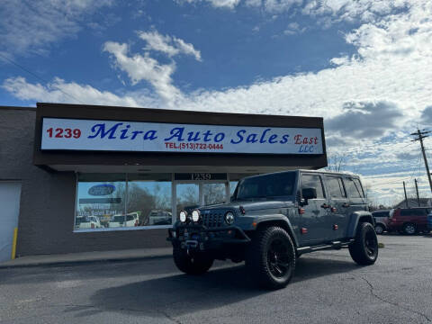 2014 Jeep Wrangler Unlimited for sale at Mira Auto Sales East in Milford OH