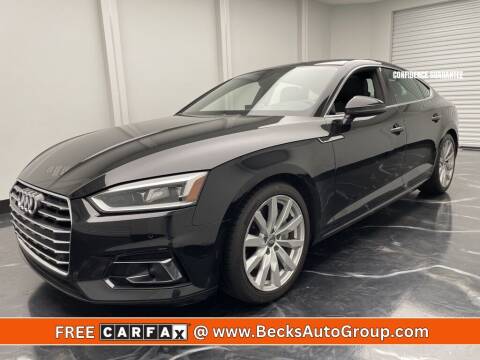 2018 Audi A5 Sportback for sale at Becks Auto Group in Mason OH