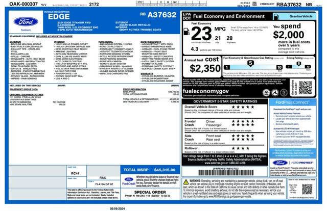 2024 Ford Edge Titanium
