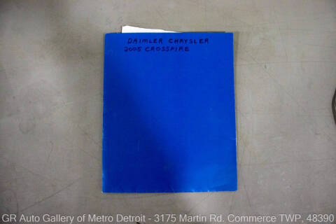 2005 Chrysler Crossfire Limited