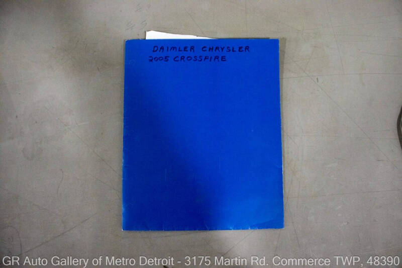2005 Chrysler Crossfire Limited