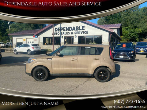 2015 Kia Soul for sale at Dependable Auto Sales and Service in Binghamton NY