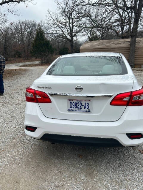 2017 Nissan Sentra for sale at Exchange Auto Sales LLC in Edwards, MO