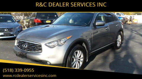 2010 Infiniti FX35 for sale at R&C DEALER SERVICES INC in Cohoes NY