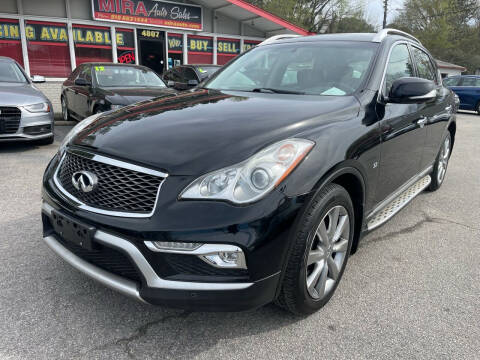2016 Infiniti QX50 for sale at Mira Auto Sales in Raleigh NC
