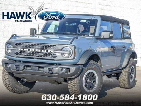 2023 Ford Bronco for sale at Hawk Ford of St. Charles in Saint Charles IL