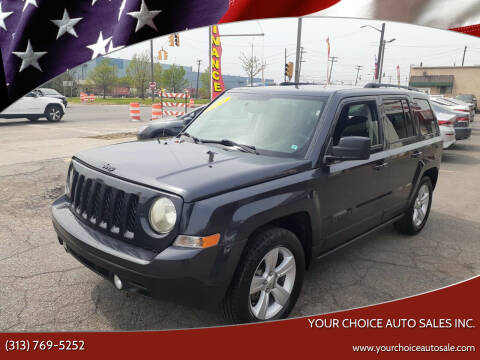 2014 Jeep Patriot for sale at Your Choice Auto Sales Inc. in Dearborn MI