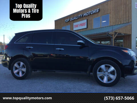 2011 Acura MDX for sale at Top Quality Motors & Tire Pros in Ashland MO