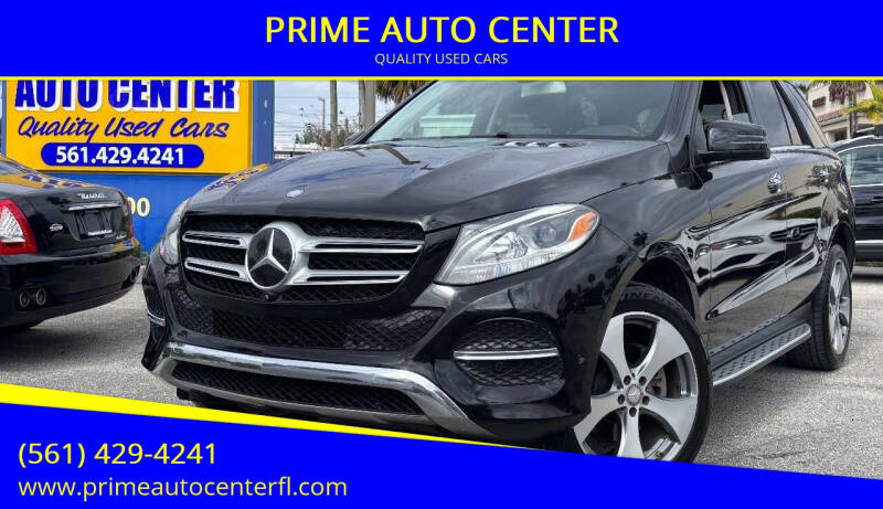 2016 Mercedes-Benz GLE for sale at PRIME AUTO CENTER in Palm Springs FL