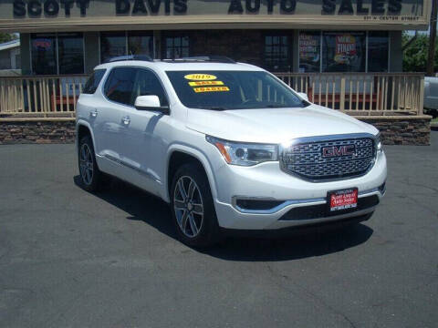 2019 GMC Acadia for sale at Scott Davis Auto Sales in Turlock CA