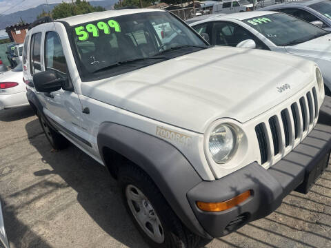 2003 Jeep Liberty for sale at BASELINE AUTO SALES INC. in San Bernardino CA