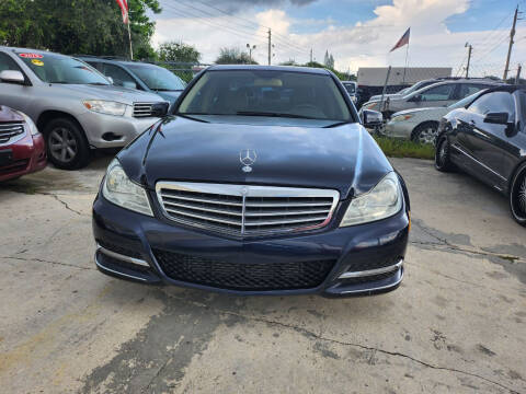 2013 Mercedes-Benz C-Class for sale at 1st Klass Auto Sales in Hollywood FL