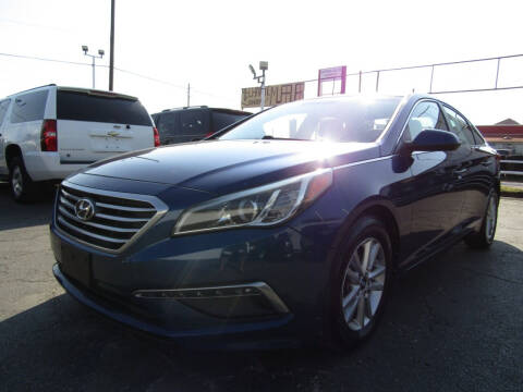 2015 Hyundai Sonata for sale at AJA AUTO SALES INC in South Houston TX