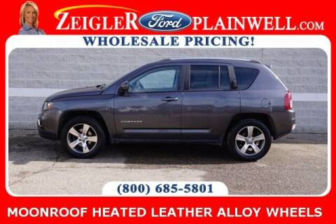2016 Jeep Compass for sale at Harold Zeigler Ford - Jeff Bishop in Plainwell MI