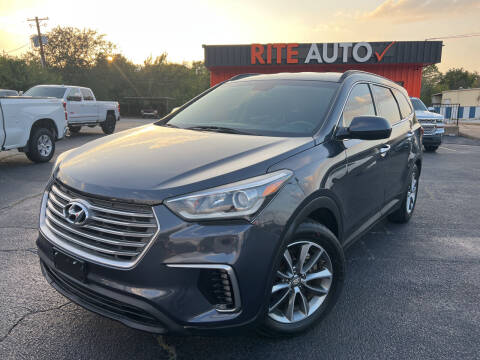 2017 Hyundai Santa Fe for sale at Rite Auto in Arlington TX