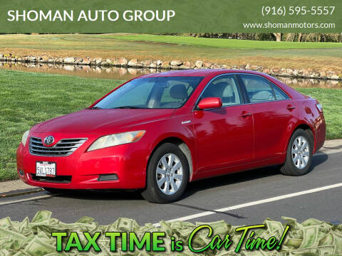2007 Toyota Camry Hybrid for sale at SHOMAN AUTO GROUP in Davis CA