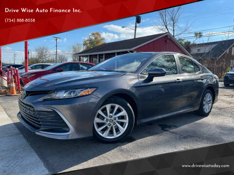2021 Toyota Camry for sale at Drive Wise Auto Finance Inc. in Wayne MI