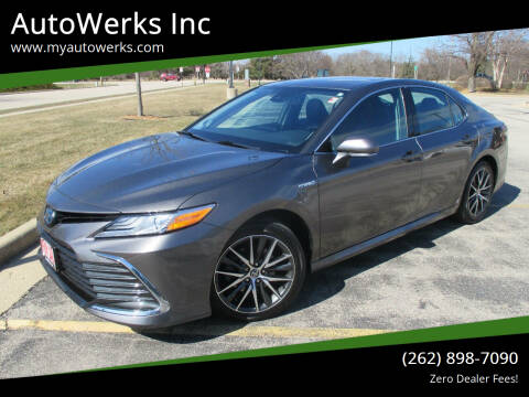 2021 Toyota Camry Hybrid for sale at AutoWerks Inc in Sturtevant WI
