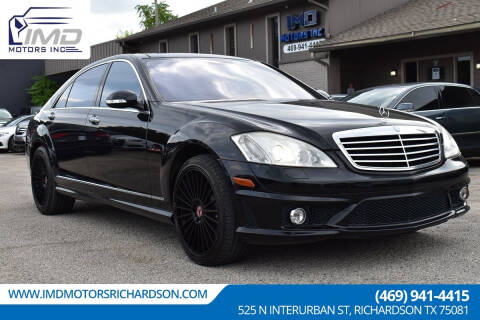 2009 Mercedes-Benz S-Class for sale at IMD Motors in Richardson TX
