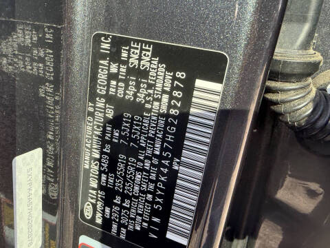 2017 Kia Sorento SX Limited V6