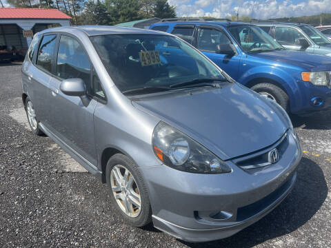 2008 Honda Fit for sale at BURNWORTH AUTO INC in Windber PA
