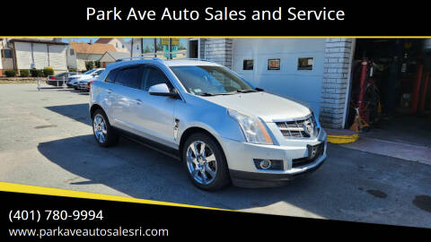 2012 Cadillac SRX for sale at Park Ave Auto Sales and Service in Cranston RI