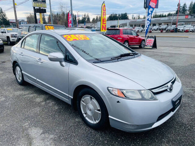 2007 Honda Civic for sale at New Creation Auto Sales in Everett, WA