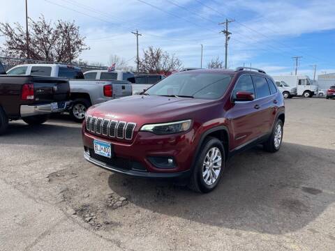 2019 Jeep Cherokee for sale at Rivera Auto Sales LLC in Saint Paul MN