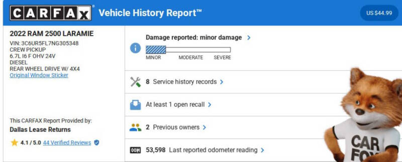 2022 RAM 2500 Laramie