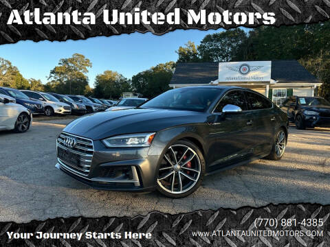 2018 Audi S5 Sportback for sale at Atlanta United Motors in Jefferson GA