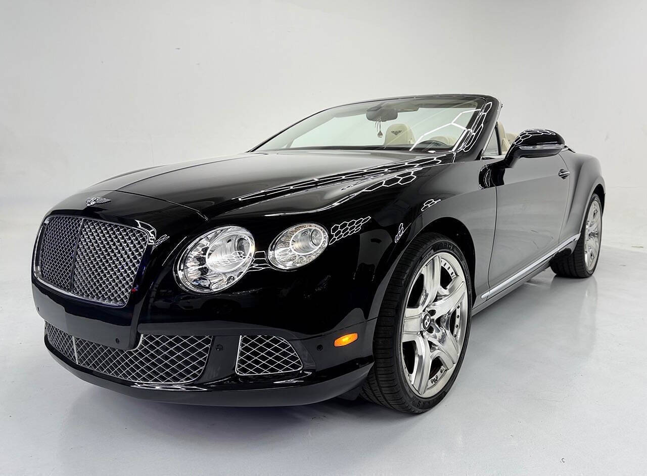 2012 Bentley Continental GT AWD 2dr Convertible - Beluga Solid exterior view 9