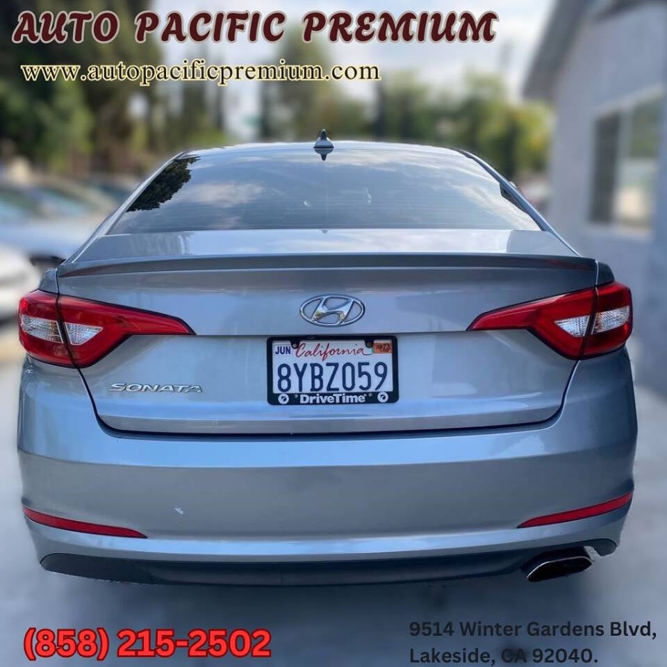 2016 Hyundai SONATA for sale at Auto Pacific Premium in Lakeside, CA