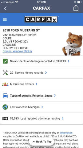 2018 Ford Mustang GT