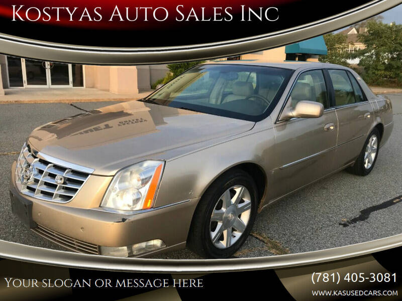 2006 Cadillac DTS for sale at Kostyas Auto Sales Inc in Swansea MA