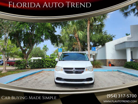 2014 Dodge Grand Caravan for sale at Florida Auto Trend in Plantation FL