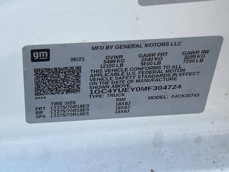 2021 Chevrolet Silverado 3500HD