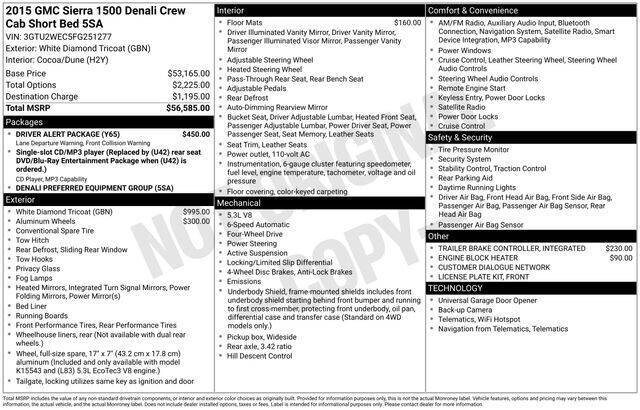 2015 GMC Sierra 1500