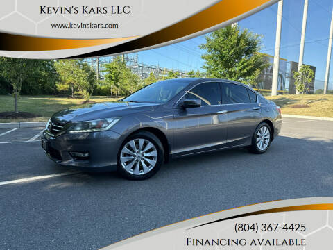 2013 Honda Accord for sale at Kevin's Kars LLC in Richmond VA