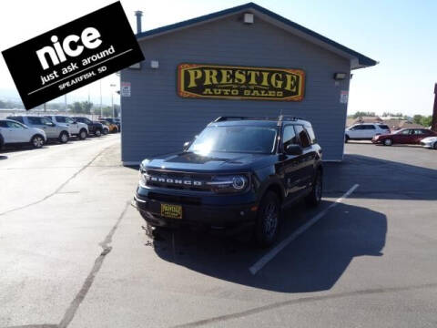 2021 Ford Bronco Sport for sale at PRESTIGE AUTO SALES in Spearfish SD