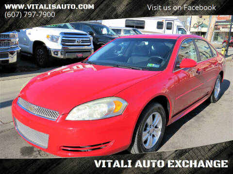 2012 Chevrolet Impala for sale at VITALI AUTO EXCHANGE in Johnson City NY