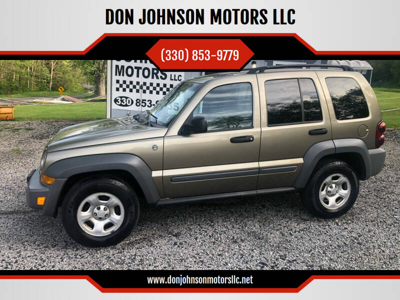 2005 Jeep Liberty for sale at DON JOHNSON MOTORS LLC in Lisbon OH