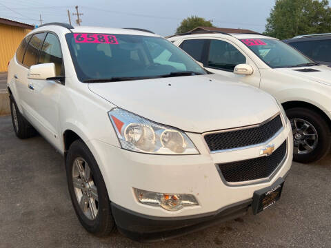 2010 Chevrolet Traverse for sale at BELOW BOOK AUTO SALES in Idaho Falls ID