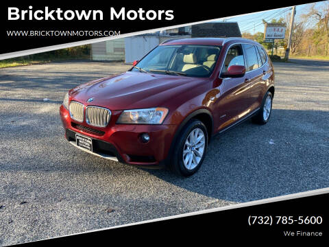2011 BMW X3 for sale at Bricktown Motors in Brick NJ